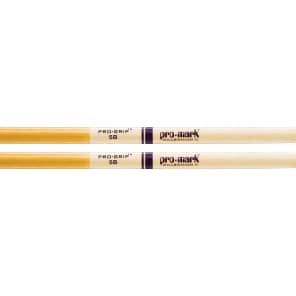 Pro-Mark TXPG5BW Hickory 5B "Pro-Grip" Wood Tip Drum Sticks (Pair)