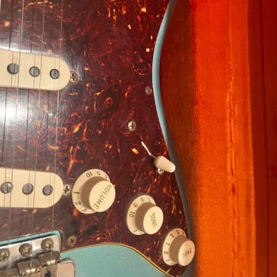 Fender Custom Shop '57 Reissue Stratocaster Heavy Relic 2013 - Teal and Sunburst image 12