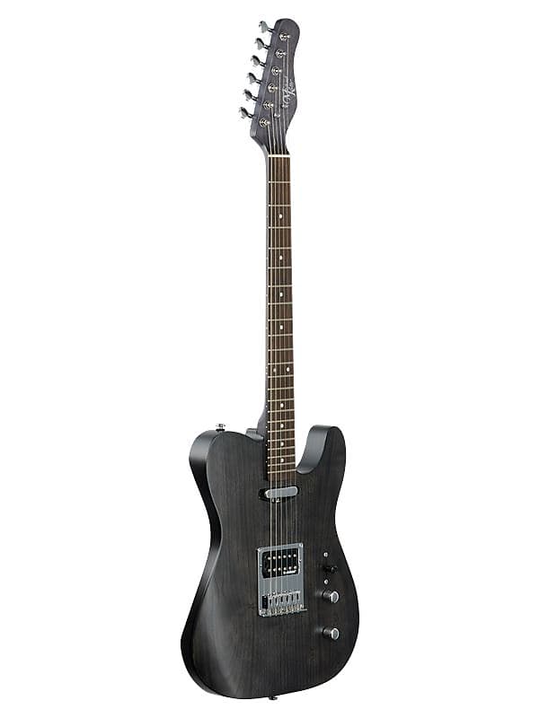 Michael Kelly 54OP Open Pore Electric Guitar Faded Black