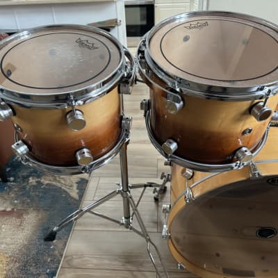Allegra Custom 1990s - Brown fade Drum set 5 piece image 7