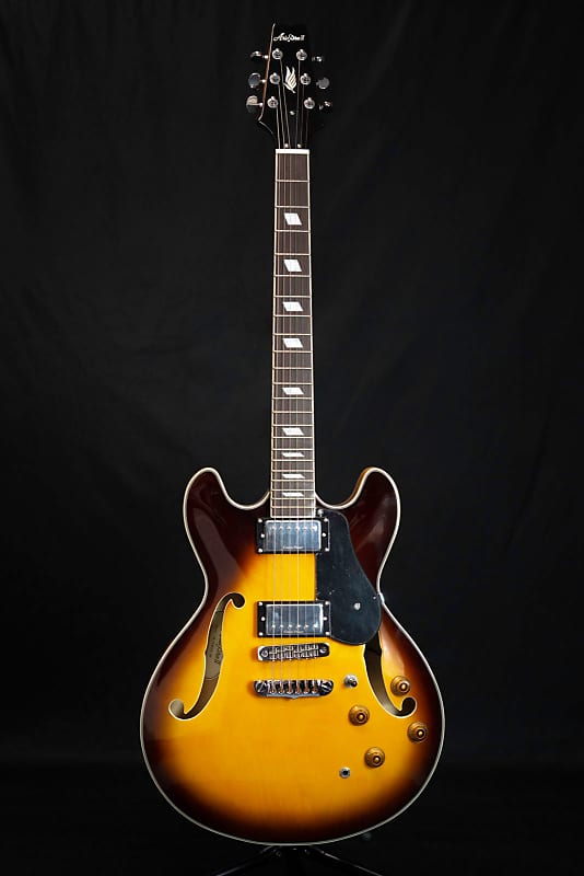 Aria TAClassic Semi Hollow Archtop Guitar Reverb