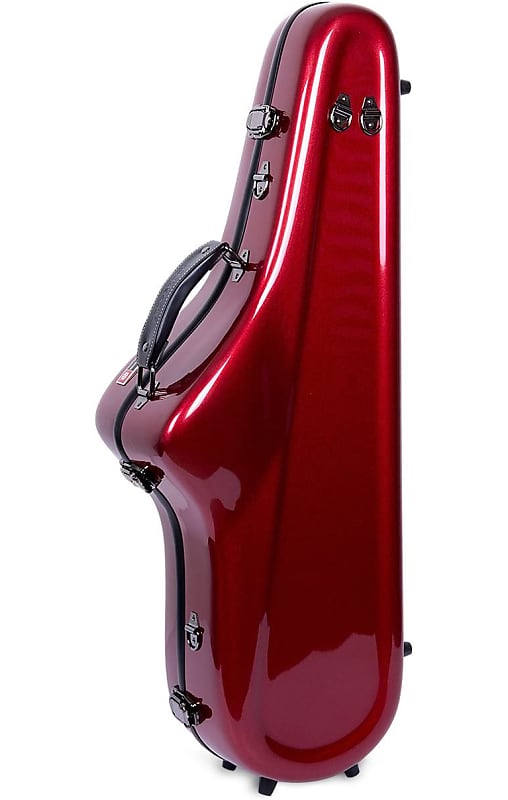 Crossrock Tenor Saxophone Case Fiberglass with Backpack Reverb