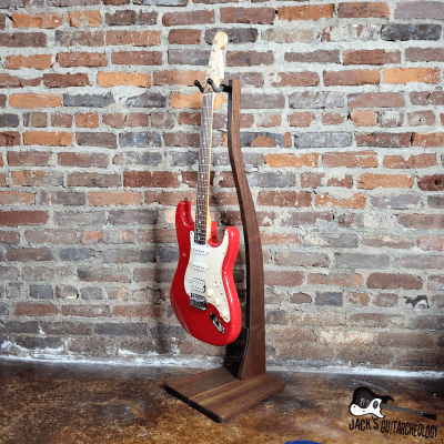 Squier / Fender MIM Stratocaster Partscaster (1997, Fiesta Red Relic) image 9
