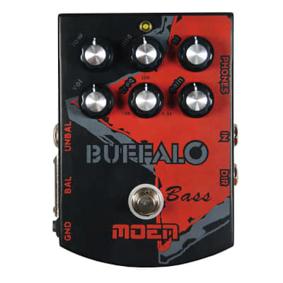 MOEN BS-BA Buffalo BASS Guitar DI with Headphones Out + Parametric EQ image 3
