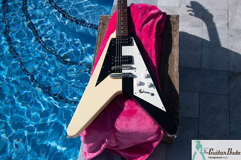 EDWARDS (by ESP) E-FV-105WB - MICHAEL SCHENKER Flying V - Made in Japan |  Reverb France