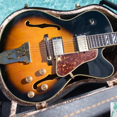 Vintage Aria Pro II FA-70 L-5 - Brown Sunburst - Made In | Reverb