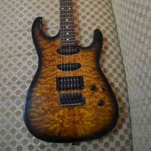 Bill Lawrence Super Strat Quilted Top Japan image 1