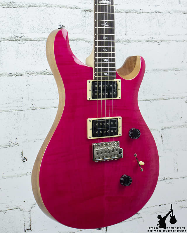 PRS SE Custom 24 Bonnie Pink w/ bag (#6006) | Reverb