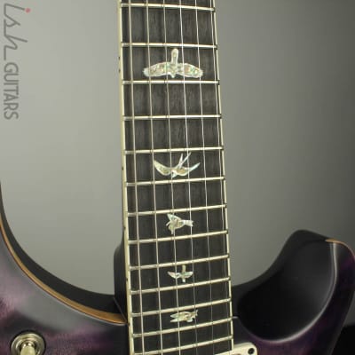 Paul Reed Smith PRS McCarty 594 Semi-Hollow Wood Library Faded Purple Burst Satin image 6