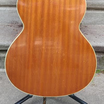 Vintage Hofner Concert Grand Classical Acoustic Guitar Natural Finish Spruce Top w/Case~See VIDEO! image 4