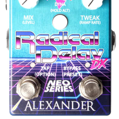 Reverb.com listing, price, conditions, and images for alexander-pedals-radical-delay-dx