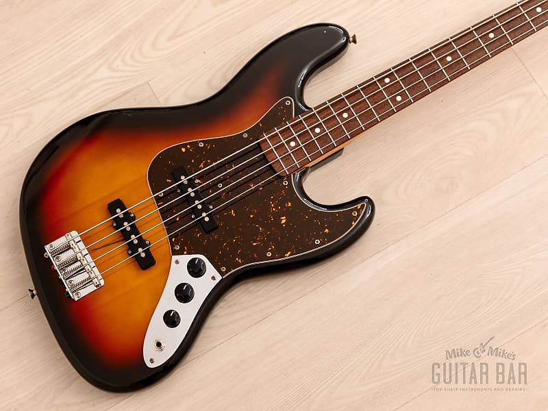 1995 Fender Jazz Bass '62 Vintage Reissue JB62-58 Sunburst