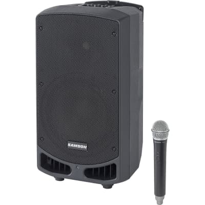 Samson Expedition XP310w 10" 300W Rechargeable Portable PA with Bluetooth and Concert 88a Wireless Handheld Mic, Frequency Band D: 542 to 566MHz image 1