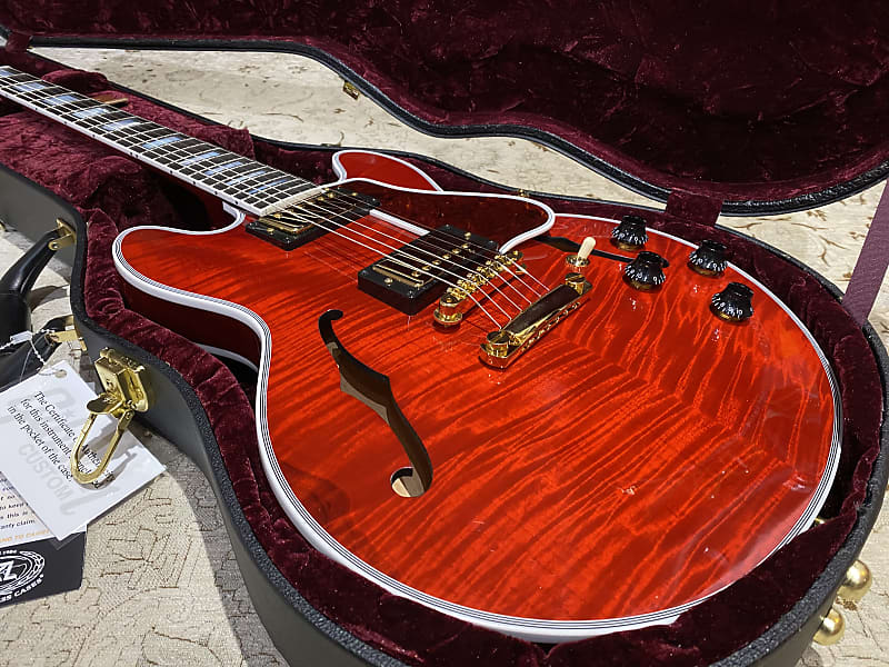 Gibson CS-356 Figured Top w/ Ebony Fingerboard Gloss Faded