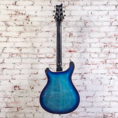 PRS - Paul Reed Smith SE Hollowbody II - Hollowbody Electric Guitar - Faded Blue Burst - w/ Hardshell Case image 8