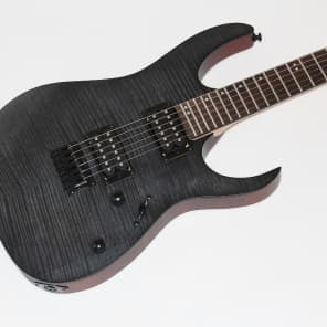 Ibanez RG6003FM Electric Guitar Transparent Black Reverb