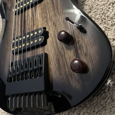 Kiesel Zeus 8 2022 Clear gloss top with translucent black | Reverb