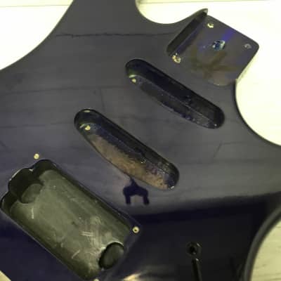 Ibanez EX Series Electric Guitar Body - Blue image 3
