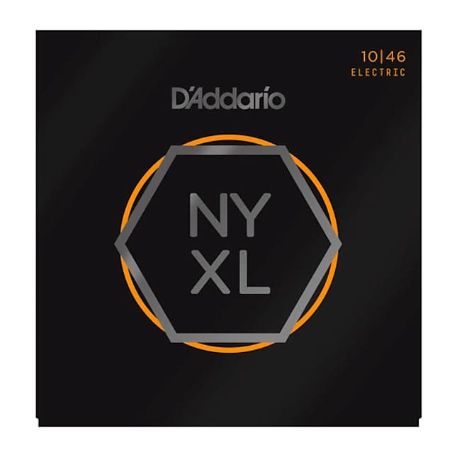 D'Addario NYXL1046 Nickel Wound Electric Guitar Strings Regular Light 10-46 image 1