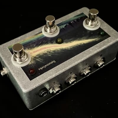 Saturnworks True Bypass Double 2 Looper + Master Bypass Switch Pedal with Neutrik Jacks - Handcrafted in California image 1