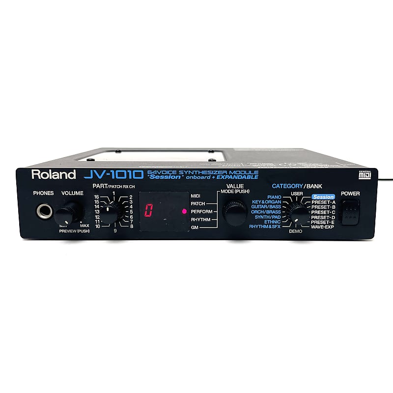 Roland JV-1010 64-Voice Synthesizer Module | Reverb