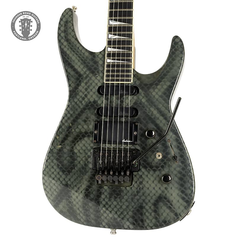 1990 Jackson Dinky SNAKESKIN!!! | Reverb