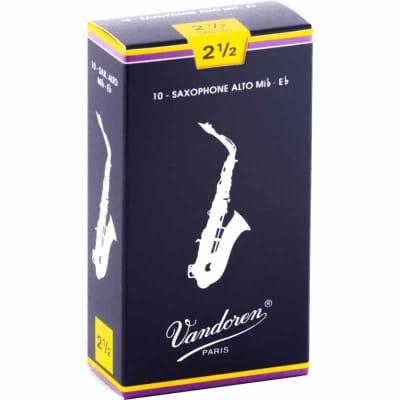 Vandoren SR2125 Anches saxophone alto Traditionnelles force 2,5 image 1