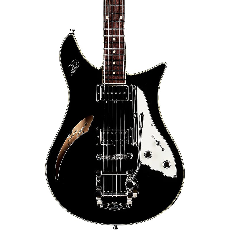 Duesenberg Double Cat Electric Guitar-Black image 1