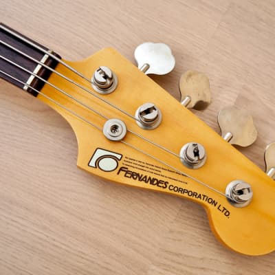 1970s Fernandes BO-50 Vintage Neck Through P Bass Natural 1970s Fernandes BO-50 Vintage Neck Through P Bass Natural
