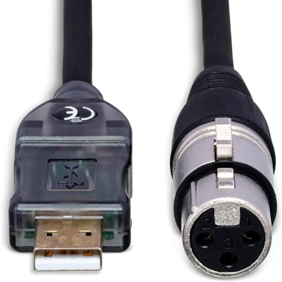 Hosa UXA-110 XLR3F Type A TRACKLINK USB Interface, 10 Feet (UXA110) image 4