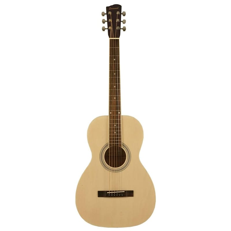 Savannah SGP-12-NA 0-Style Acoustic Guitar, Natural image 1