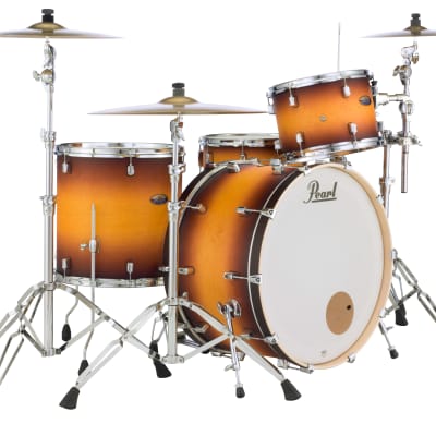 Pearl Decade Maple Classic Satin Amburst 13/16/24" 3pc Drums Shell Pack + HWP-930S Hardware | Dealer image 1