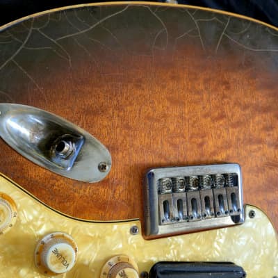 full loaded Stratocaster Body Mahogany Relic Aged image 7