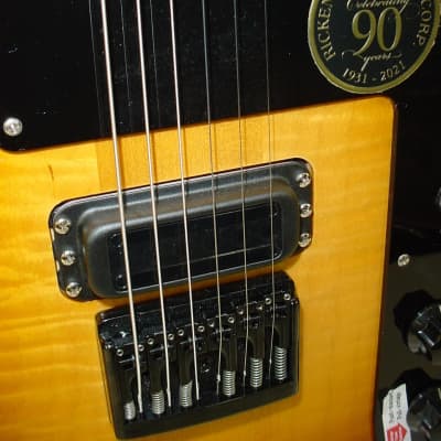 Rickenbacker 90th Anniversary 480XC Electric Guitar - Tobacco Glo image 5