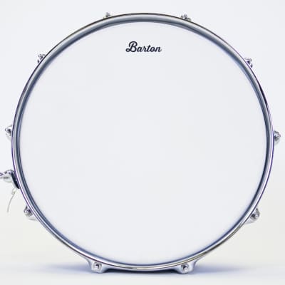 Barton Studio Custom Birch Snare Drum (14X6.5)  Gold & Black Pearl image 4