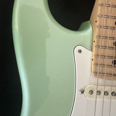 Fender American Professional Stratocaster with Maple Fretboard 2017 Surf Green image 8