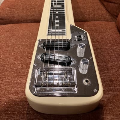Guyatone Lap Steel Guitar HG-306C 60s - Cream image 3