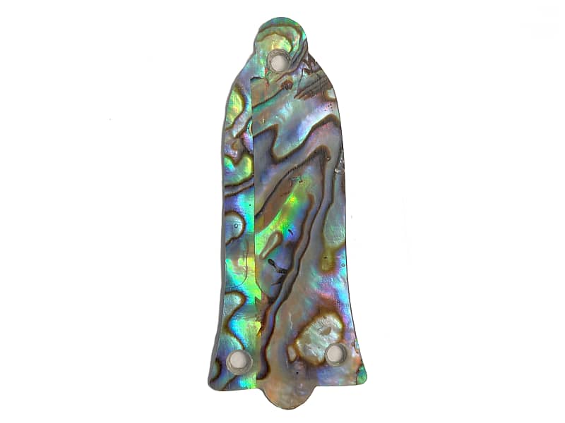 Abalone Banjo Truss Rod Cover,  Bell-style image 1