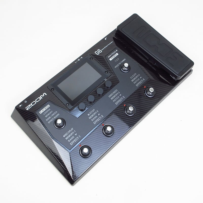 現在¥1000OFF極美品中古ZOOM G6 USED Zoom G6 Multi Effects Processor new model Free Shipping