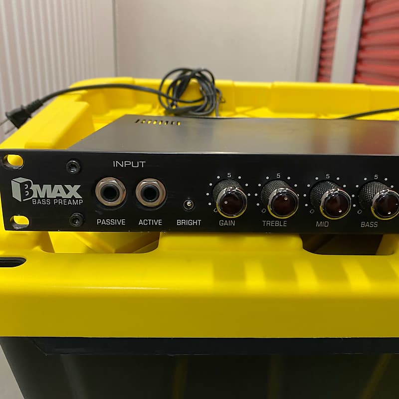 BBE BMax Bass Preamp Reverb