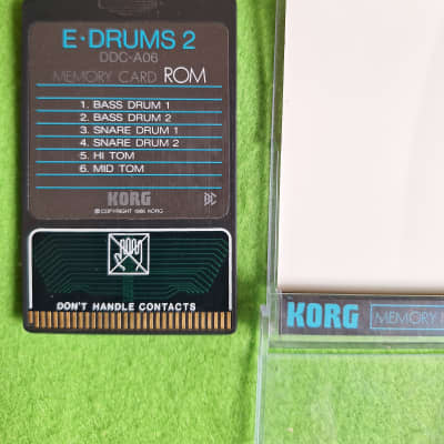 Korg DDC ROM Cards (8 x) for DDD-1 and DDD-5 - PRICE IS PER CARD ! image 7