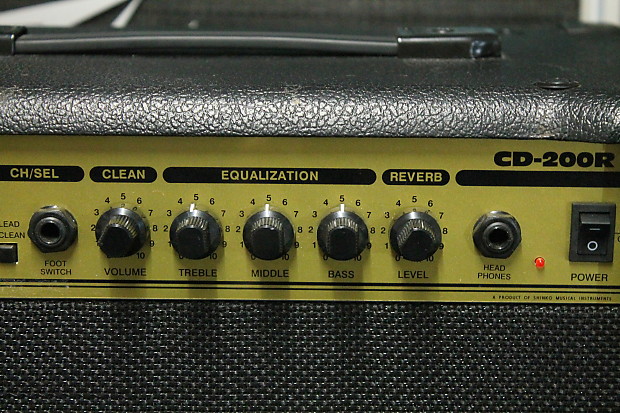 Amplificador de guitarra Drive CD-200 RT - Musical Fusté