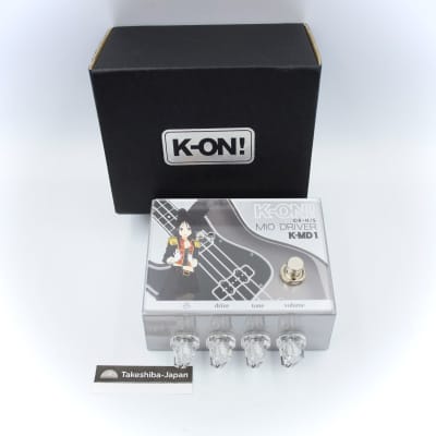 320Design K-ON! K-MD1 Mio Driver With Original Box Bass Overdrive Guitar  Effect Pedal | Reverb