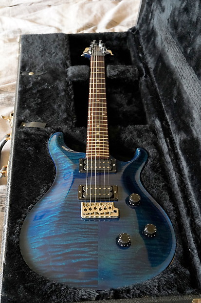 PRS Custom 24 1995 Royal Blue USA American Electric Guitar | Reverb