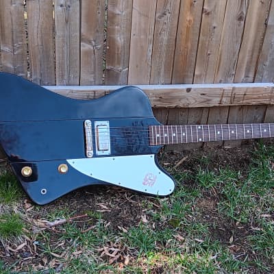 希少レア！1980年代グレコFIREBIRD I ハムバッカー Greco Firebird I c 1980 - Crème white original vintage MIJ