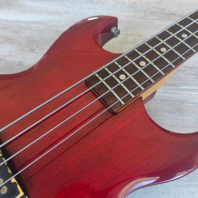 1983 Aria Pro II Japan CSB-380 Cardinal Bass (Made in Japan) image 4