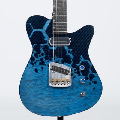 San Lorenzo T-Skin Hybrid Custom Electric Guitar With Case image 11