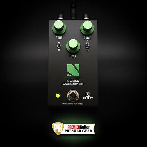 ギター keeley Noble Screamer Noble Screamer Overdrive and Boost New 4 in 1 Drive from Keeley
