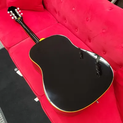 Epiphone 1963 EJ45S Reissue Ebony image 12