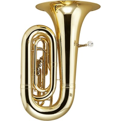 King 2341W Series 4-Valve 4/4 BBb Tuba Lacquer With Case image 2